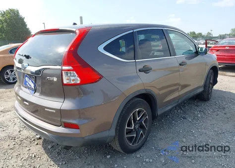 2016 Honda Cr-V Se from USA, damaged, VIN 2HKRM4H41GH620895